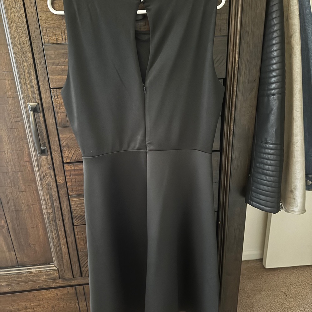 New York & Company Black Midi Dress - Picture 2 of 3